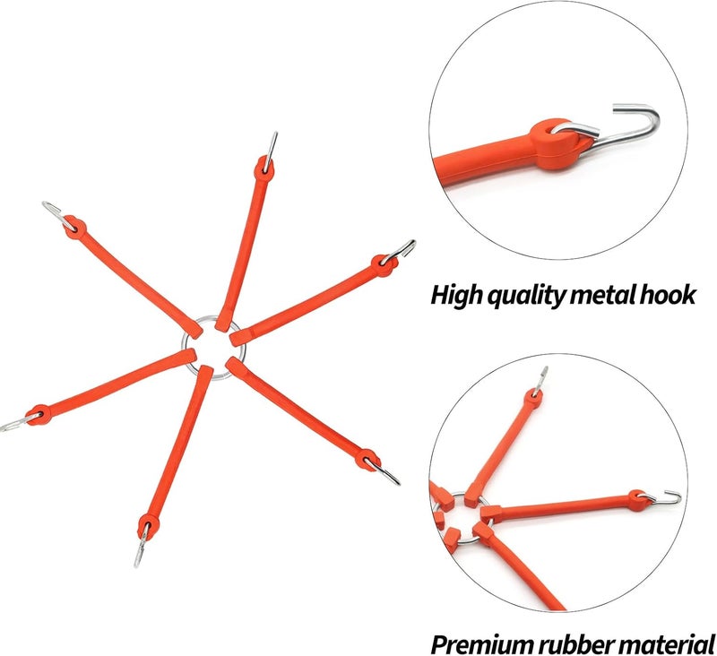 Multisland 1 Pair 39225 Car Spider Bungee Tensioner Tire Chains Tightener for Light Truck and SUV - Image 5